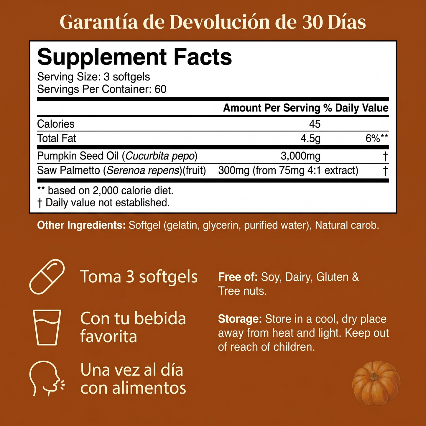 Aceite de Semilla de Calabaza